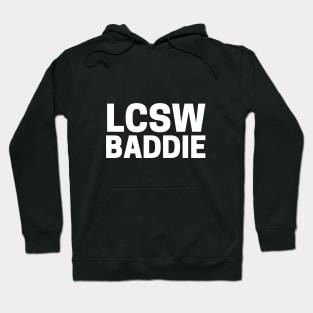Black Social Worker LCSW Baddie Hoodie